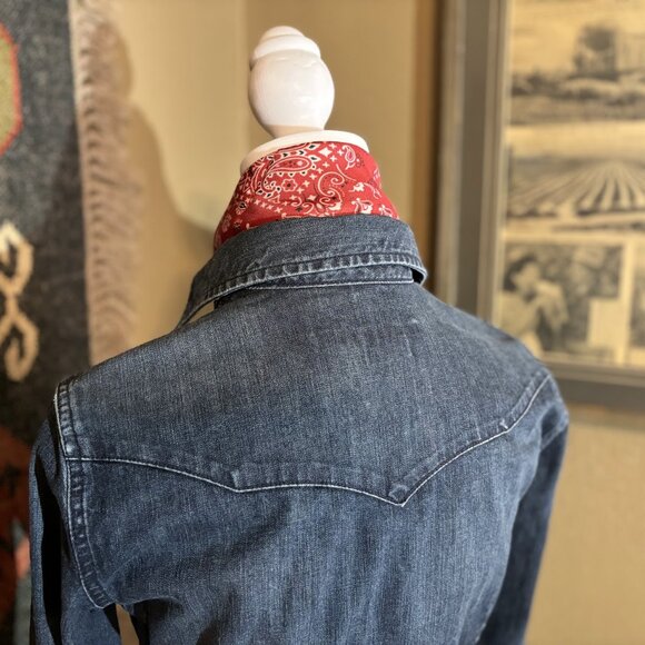 Ralph Lauren Western Denim Top - Picture 5 of 5